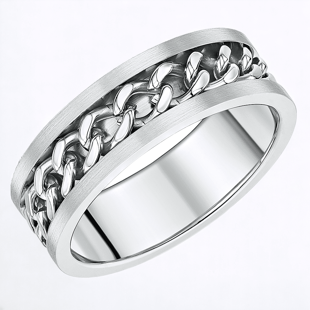 Anxiety Fidget Spinner Ring